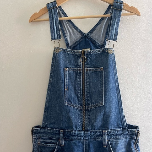 Levi's Zip Front Retro Denim Overalls - Picture 11 of 16